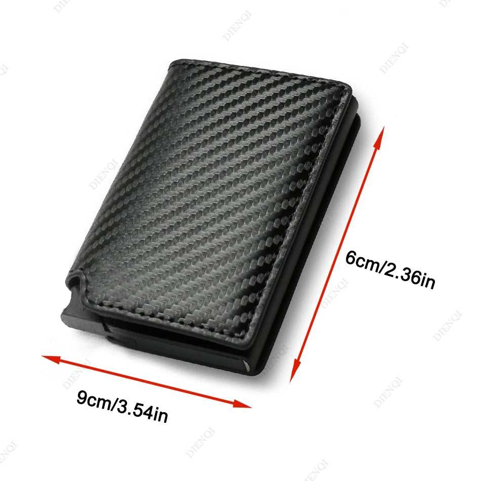 Azor Anti Thief RFID Credit Card Holder Smart Minimalist Wallet