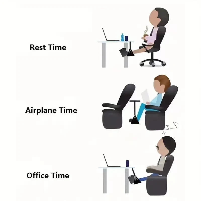 Azor Portable Adjustable Footrest Hammock For Airplane Travel
