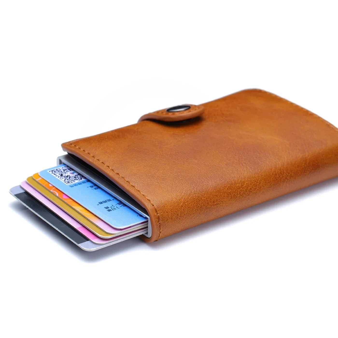 Azor RFID Visit Credit Card Holder Storage Luxury Small Smart