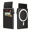 Azor Slim Pop-Up Card Holder With Print For Men RFID Blocking