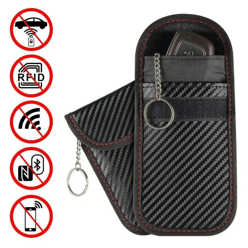 Azor Faraday Bag For Key Fob Cage Protector Car RFID Signal