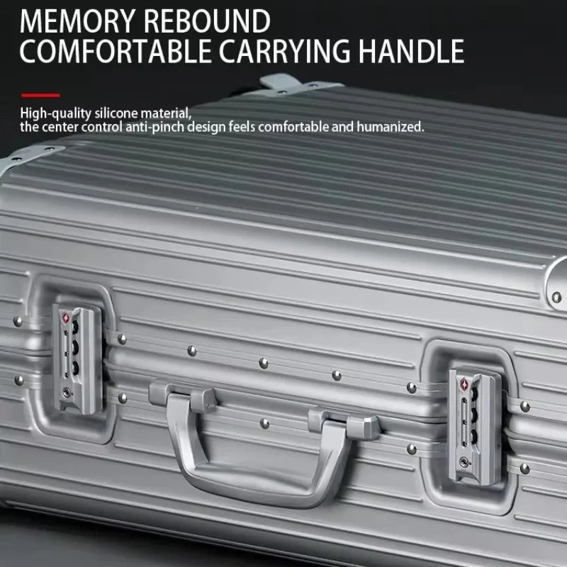 Azor Aluminum-magnesium Alloy Travel Suitcase High Quality