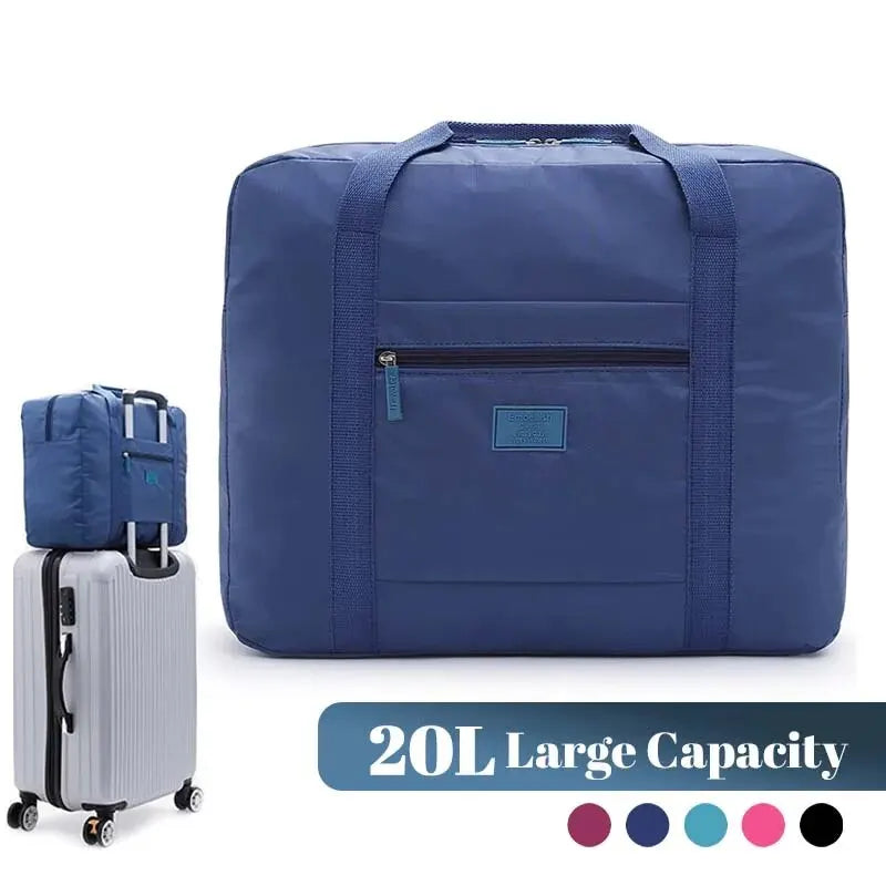 Azor Lightweight Foldable Travel Duffel Bag: Unisex Tote