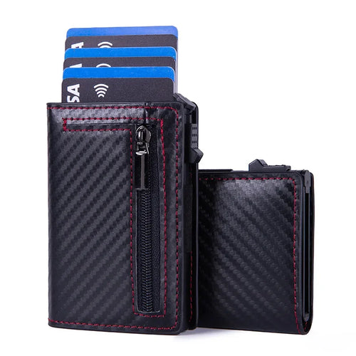 Azor ANTI RFID Blocking Pop Up Minimalist Wallet For Men