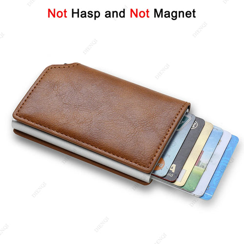 Azor Anti Thief RFID Credit Card Holder Smart Minimalist Wallet