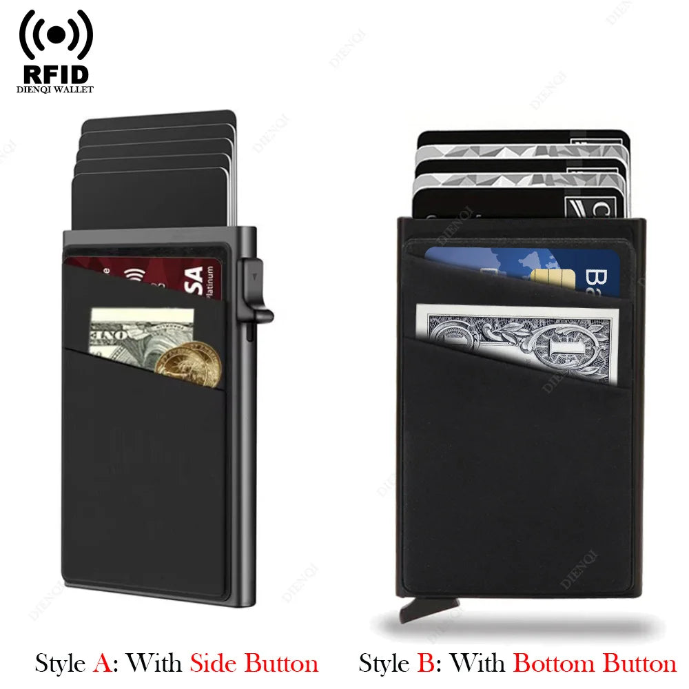 Azor Anti-theft Cards Protectors Card Holder Minimalist Smart
