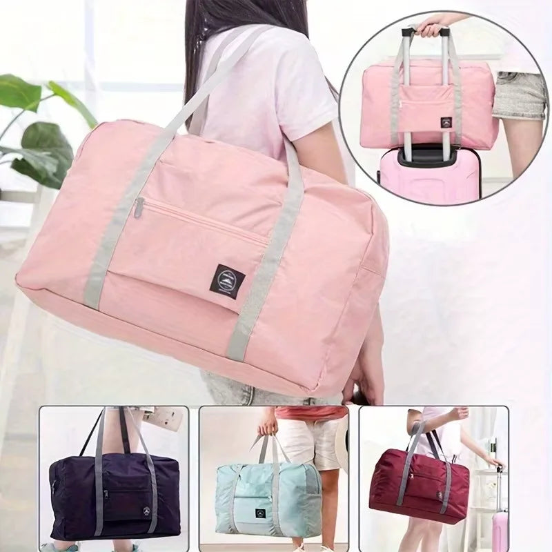 Azor Portable Foldable Travel Duffle Bag Large Capacity Sports