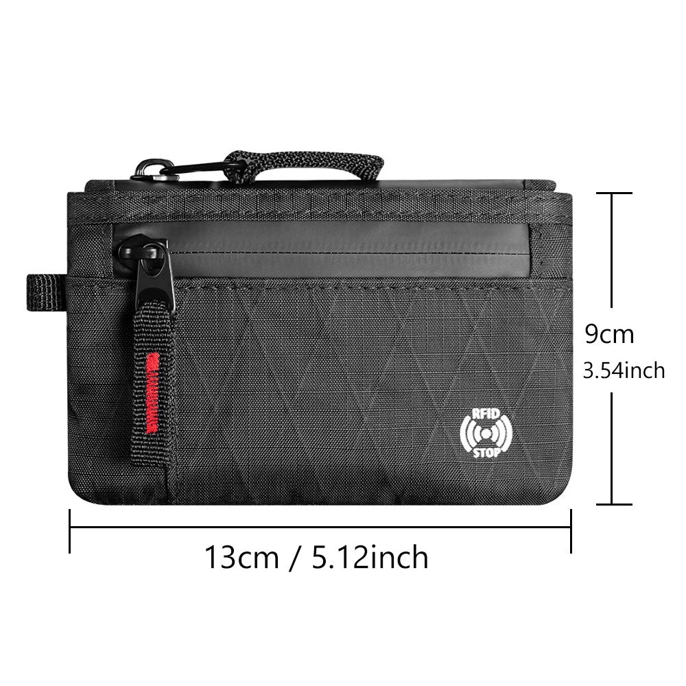 Azor Edc Fashionable RFID Anti-Theft Ultra-Thin Wallet Unisex