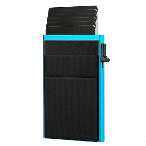 Azor RFID Credit Card Holder Men Thin Slim Mini Minimalist