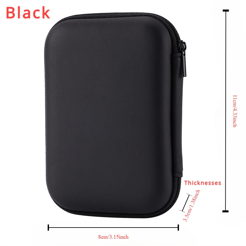 Azor Portable Card Storage Bag Data Cable Packing Cube Waterproof
