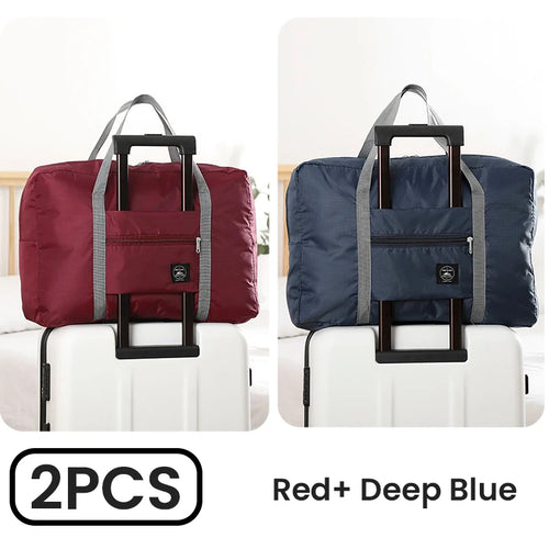 Azor Foldable Travel Duffel Bag For Airlines Carry On Bag