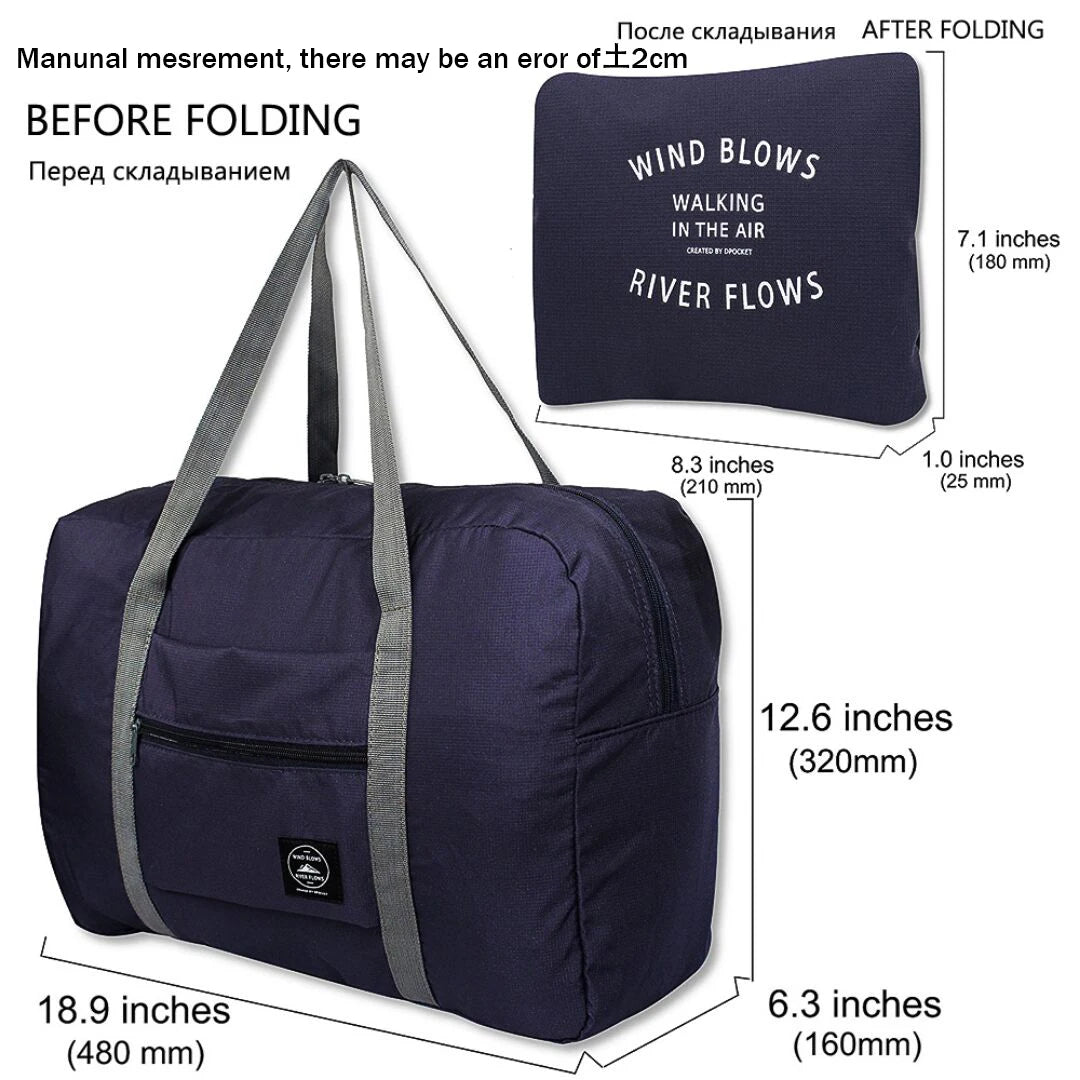 Azor Large Capacity Fashion Travel Bag For Unisex Weekend Bag