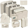 Azor The Packing System — two cube sets, shoe bag and laundry pouch