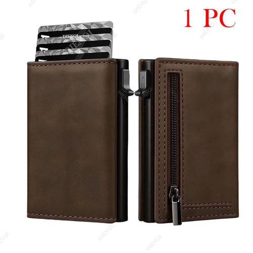 Azor RFID Credit Card Holder Wallet Mens Bank Cardholder
