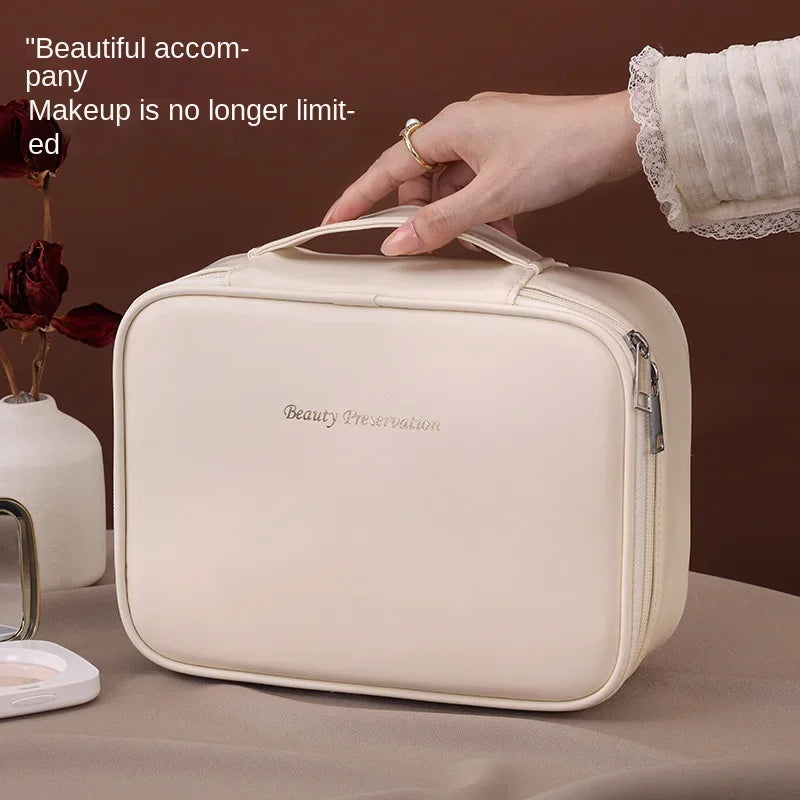 Azor New Women's Cosmetic Bag Portable Storage Bag Large