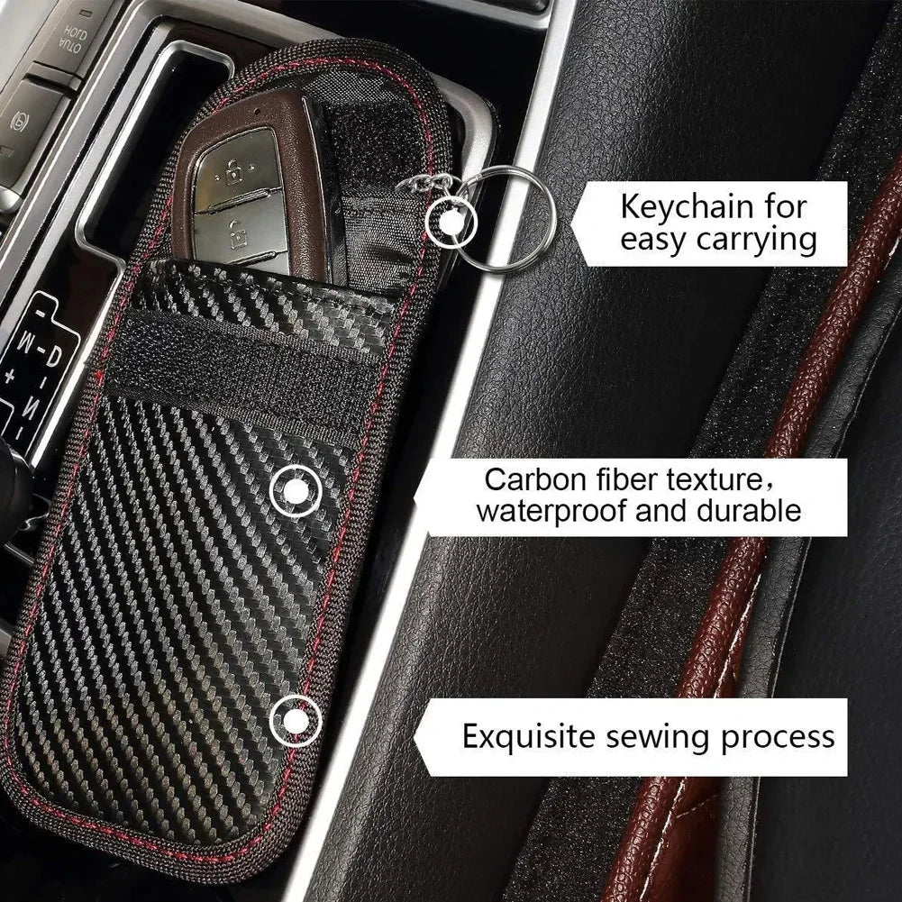 Azor Faraday Bag For Key Fob Cage Protector Car RFID Signal