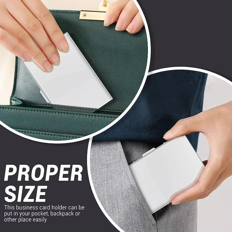Azor Antitheft ANTI RFID Blocking ID Bank Credit Card Holder