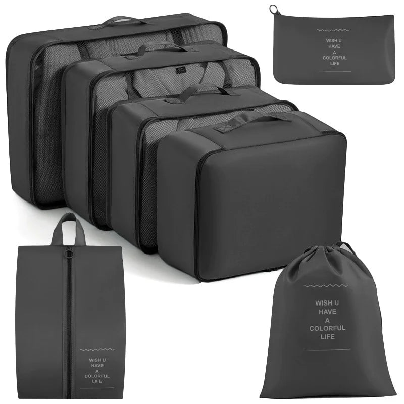Azor Travel Storage Bags Set Suitcase Organizer Luggage Packing
