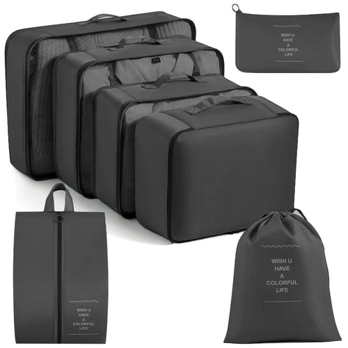 Azor Travel Storage Bags Set Suitcase Organizer Luggage Packing