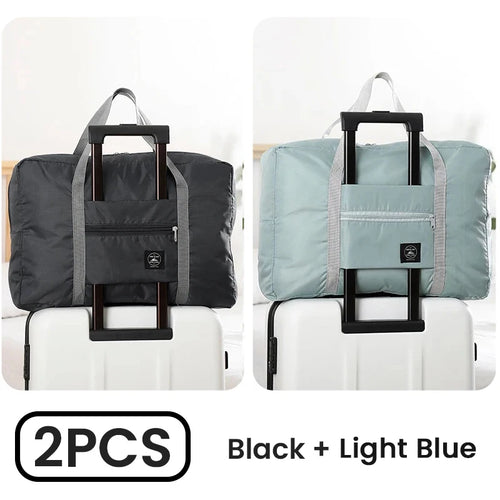 Azor Foldable Travel Duffel Bag For Airlines Carry On Bag
