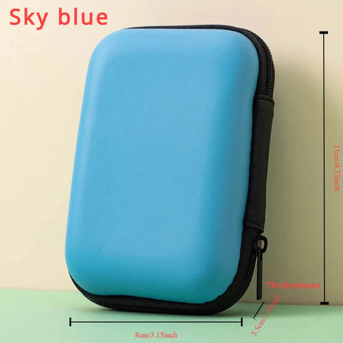 Azor Portable Card Storage Bag Data Cable Packing Cube Waterproof