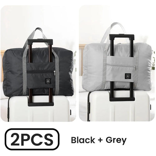 Azor Foldable Travel Duffel Bag For Airlines Carry On Bag