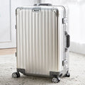 Azor The Alloy Collection — aluminium-magnesium suitcase with organiser set