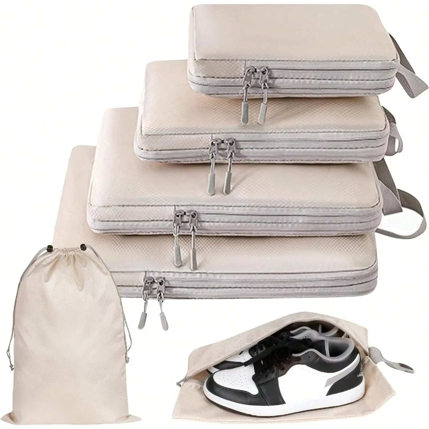 Azor Compressible Packing Travel Storage Bag Cubes Waterproof