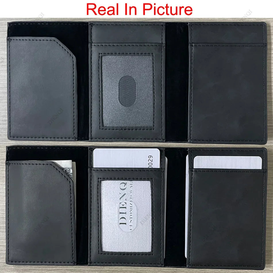 Azor RFID Credit Card Holder Wallet Mens Bank Cardholder