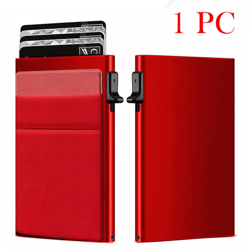 Azor RFID Business Credit Card Holder Men Thin Slim Minimalist