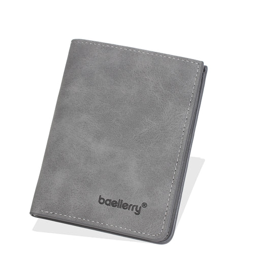 Azor Fashionable Men's Short Wallet Anti-Theft Design