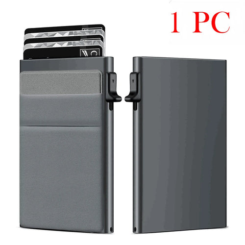 Azor RFID Business Credit Card Holder Men Thin Slim Minimalist