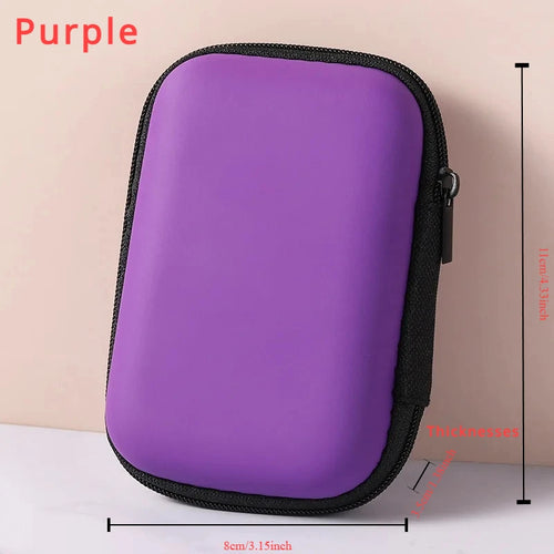 Azor Portable Card Storage Bag Data Cable Packing Cube Waterproof