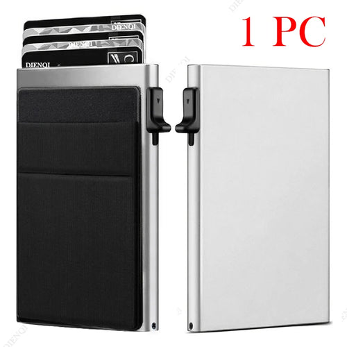 Azor RFID Business Credit Card Holder Men Thin Slim Minimalist