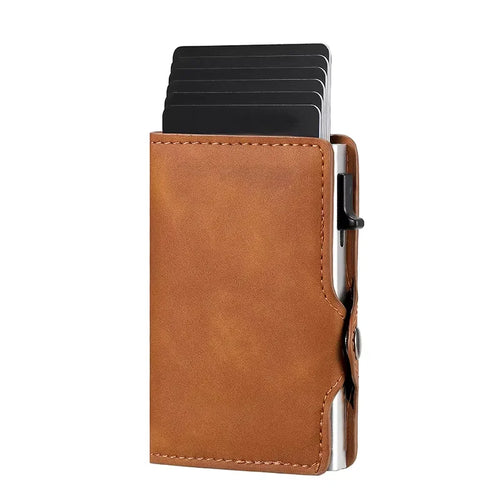 Azor Men's Women's Multi-Function Designer Bank Card Wallet RFID