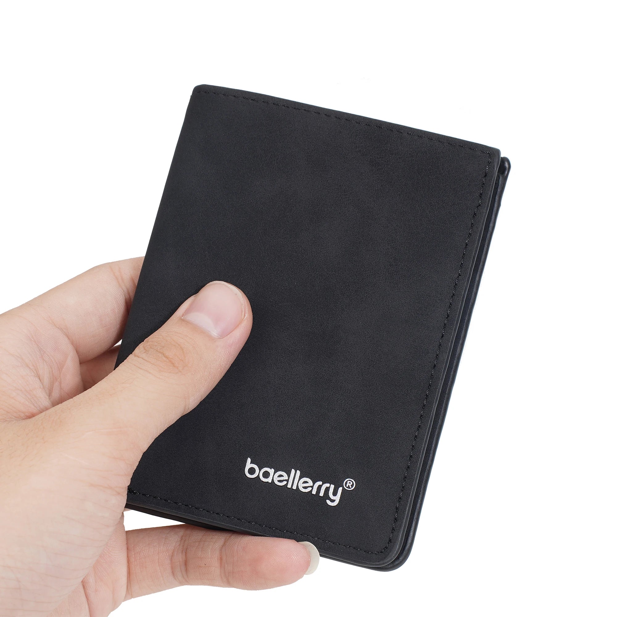 Azor Fashionable Men's Short Wallet Anti-Theft Design
