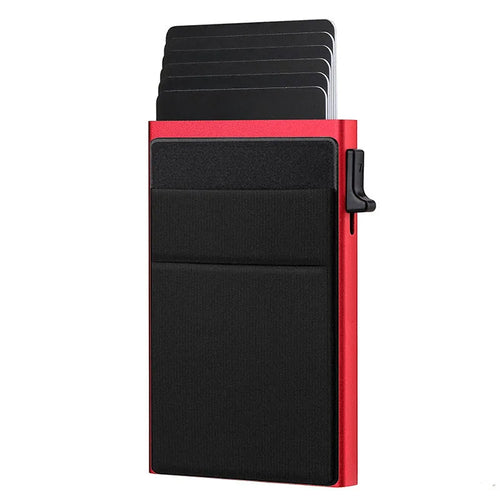 Azor RFID Credit Card Holder Men Thin Slim Mini Minimalist