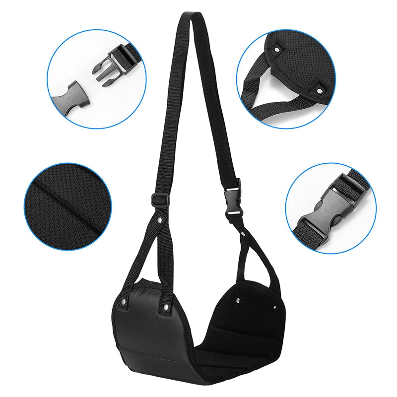 Azor Portable Adjustable Footrest Hammock For Airplane Travel