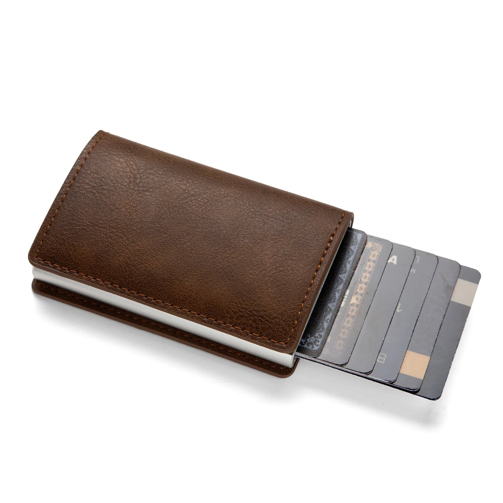 Azor Anti-theft RFID Credit Card Holder Minimalist Wallet Pocket
