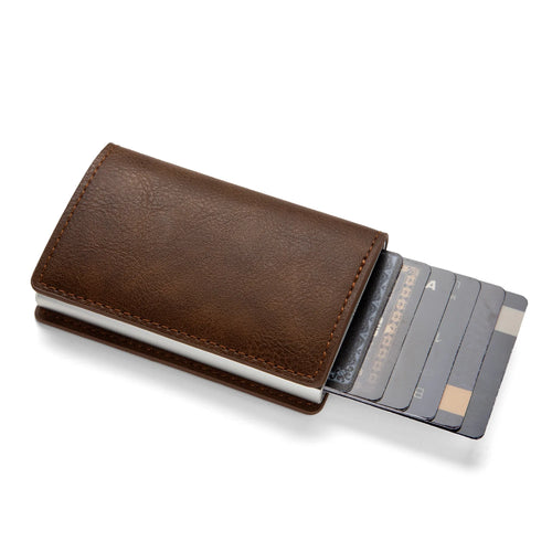 Azor Anti-theft RFID Credit Card Holder Minimalist Wallet Pocket