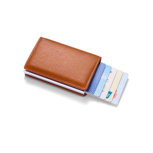 Azor Anti-theft RFID Credit Card Holder Minimalist Wallet Pocket