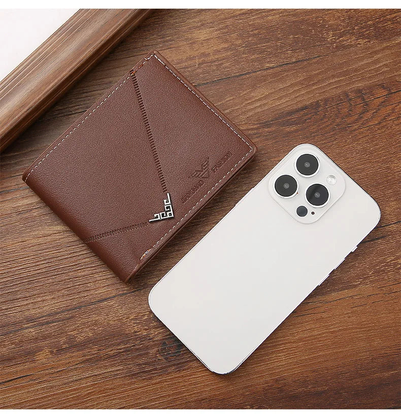Azor Men's Slim Money Clip Wallet Credit Card ID Holder Casual