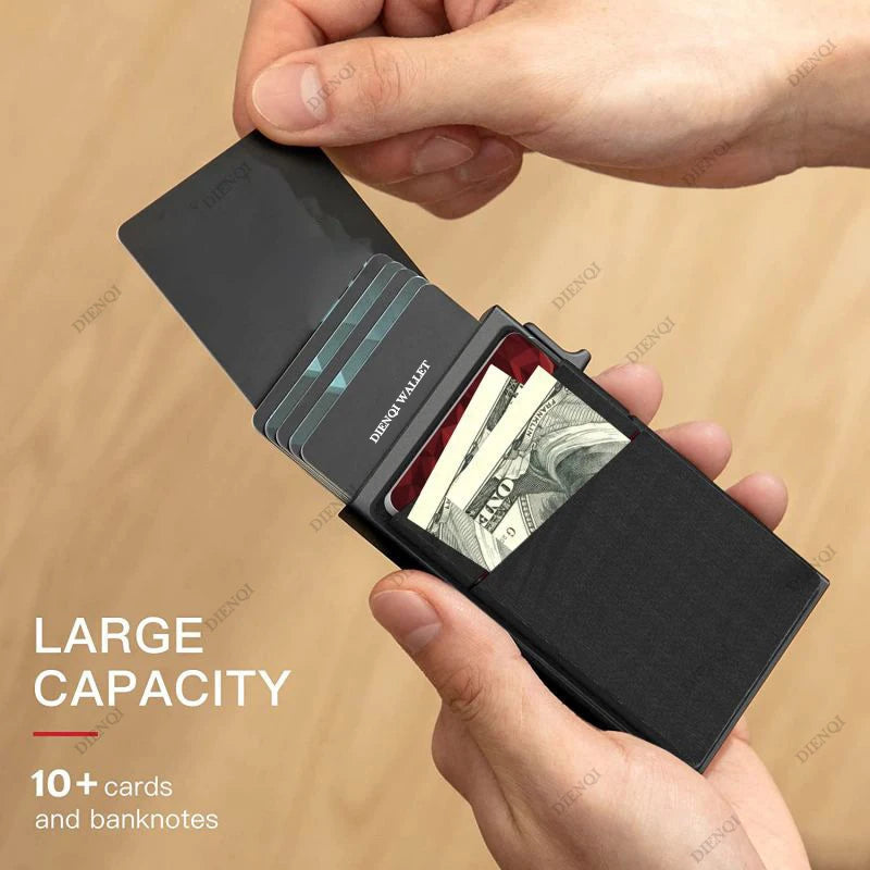 Azor Anti-theft Cards Protectors Card Holder Minimalist Smart