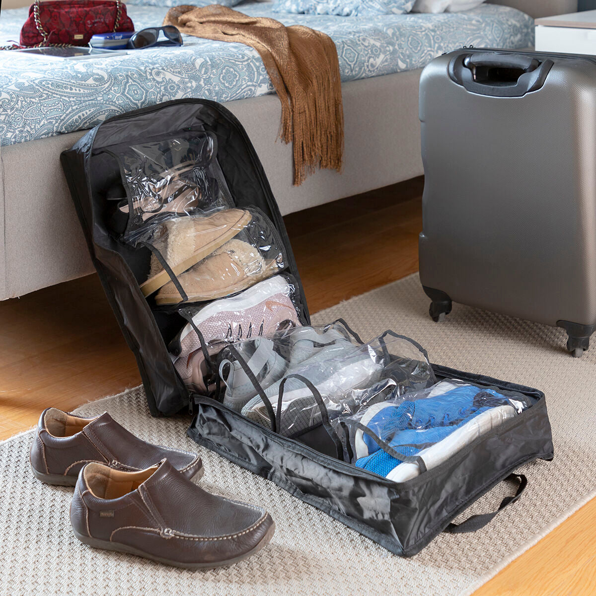 Azor Travel Shoe Bag 12 Shoes
