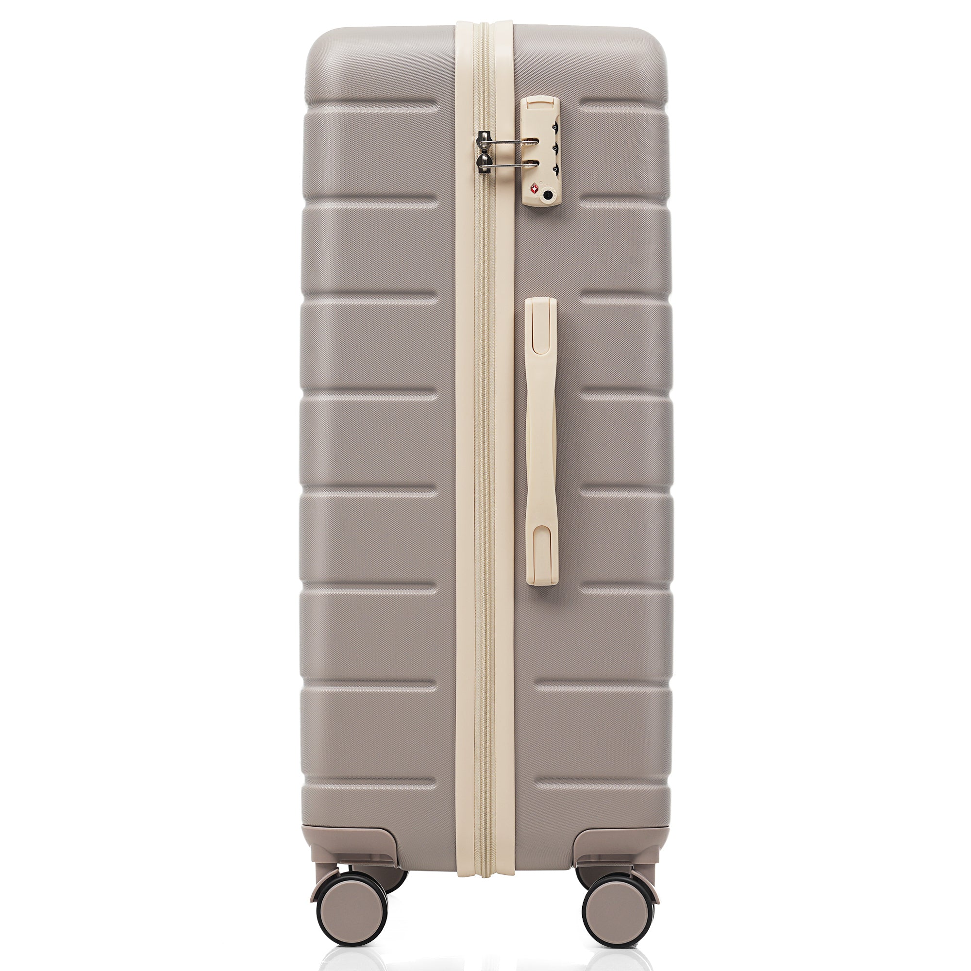 Azor Blue PC Luggage Set, Lightweight Travel Trio, TSA Lock
