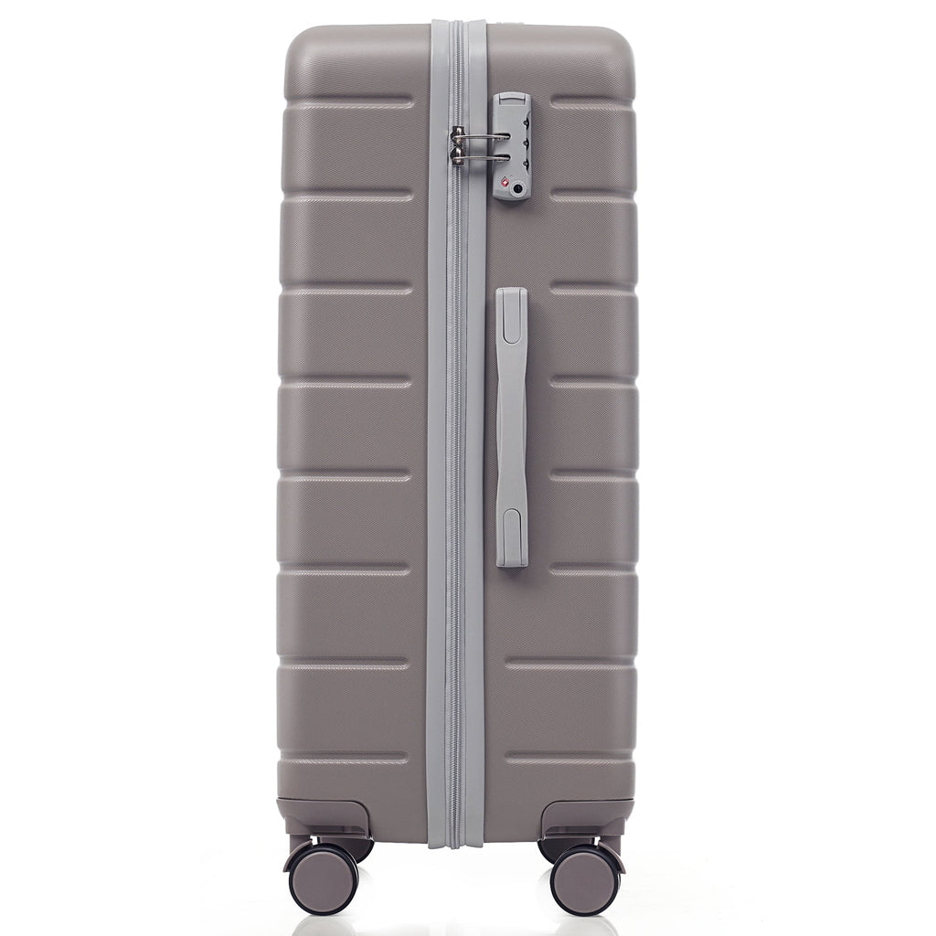 Azor Blue PC Luggage Set, Lightweight Travel Trio, TSA Lock