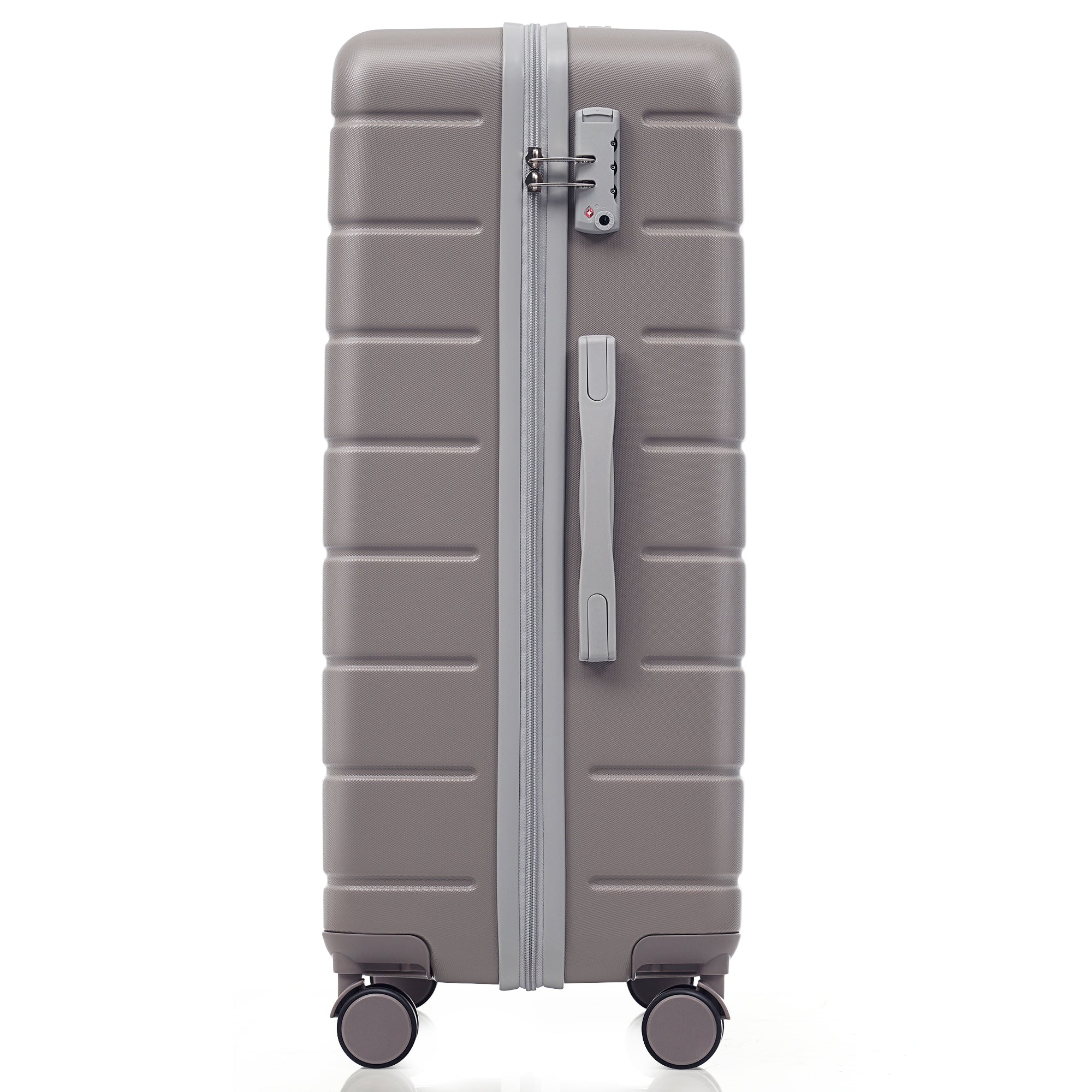 Azor Blue PC Luggage Set, Lightweight Travel Trio, TSA Lock
