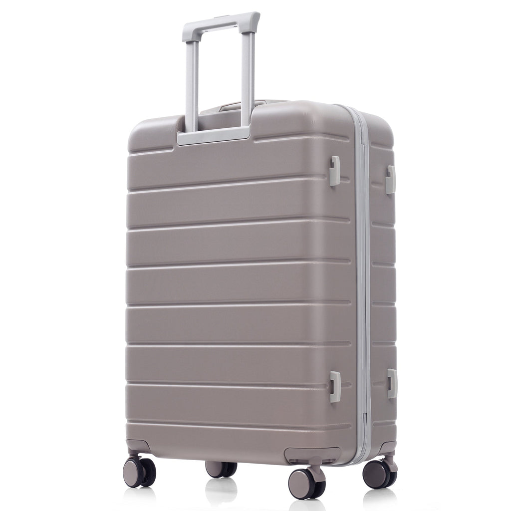 Azor Blue PC Luggage Set, Lightweight Travel Trio, TSA Lock