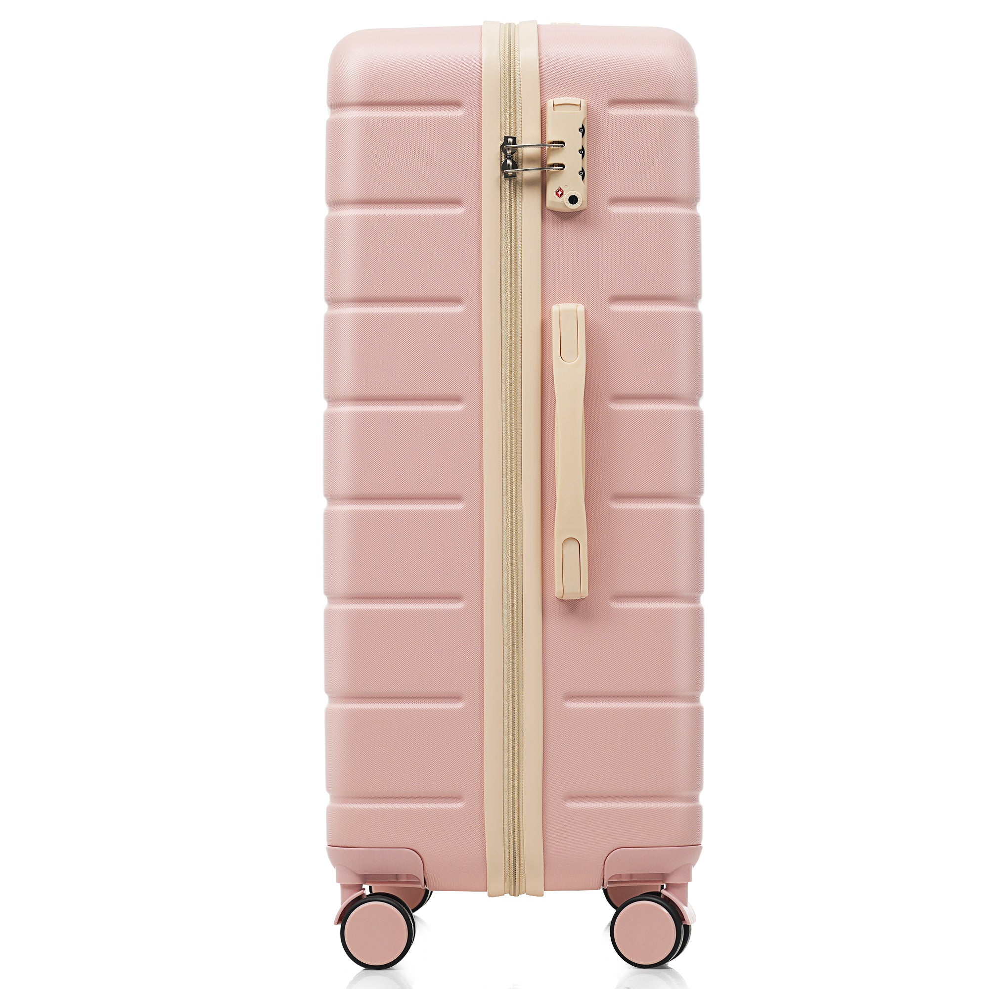 Azor Blue PC Luggage Set, Lightweight Travel Trio, TSA Lock