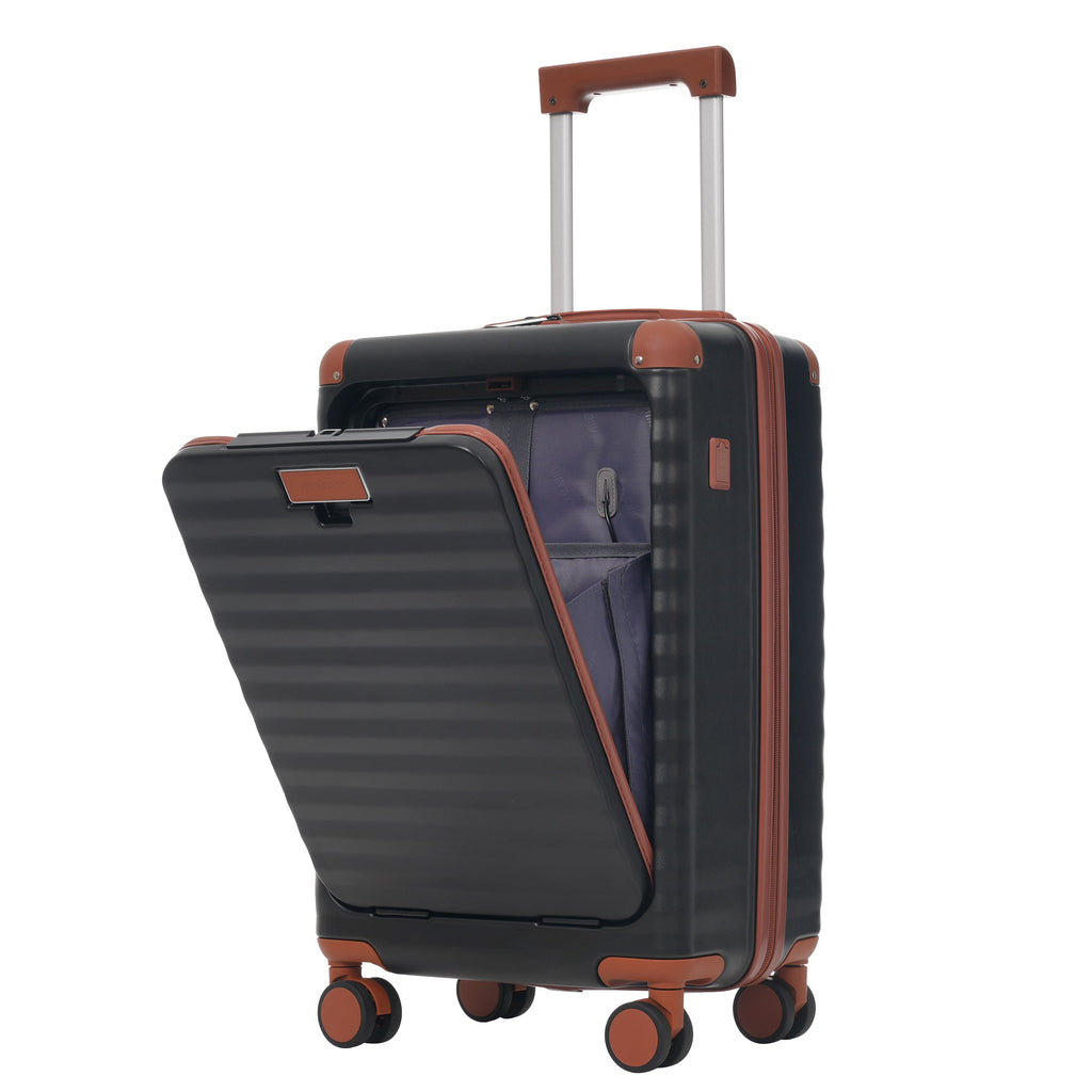 Azor 5-Piece Hardshell Carry-On Set, Complete System, Spinner Wheels